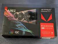Placa video Asus AREZ STRIX RX VEGA 56 GAMING | 8 GB | BIOS de Vega 64