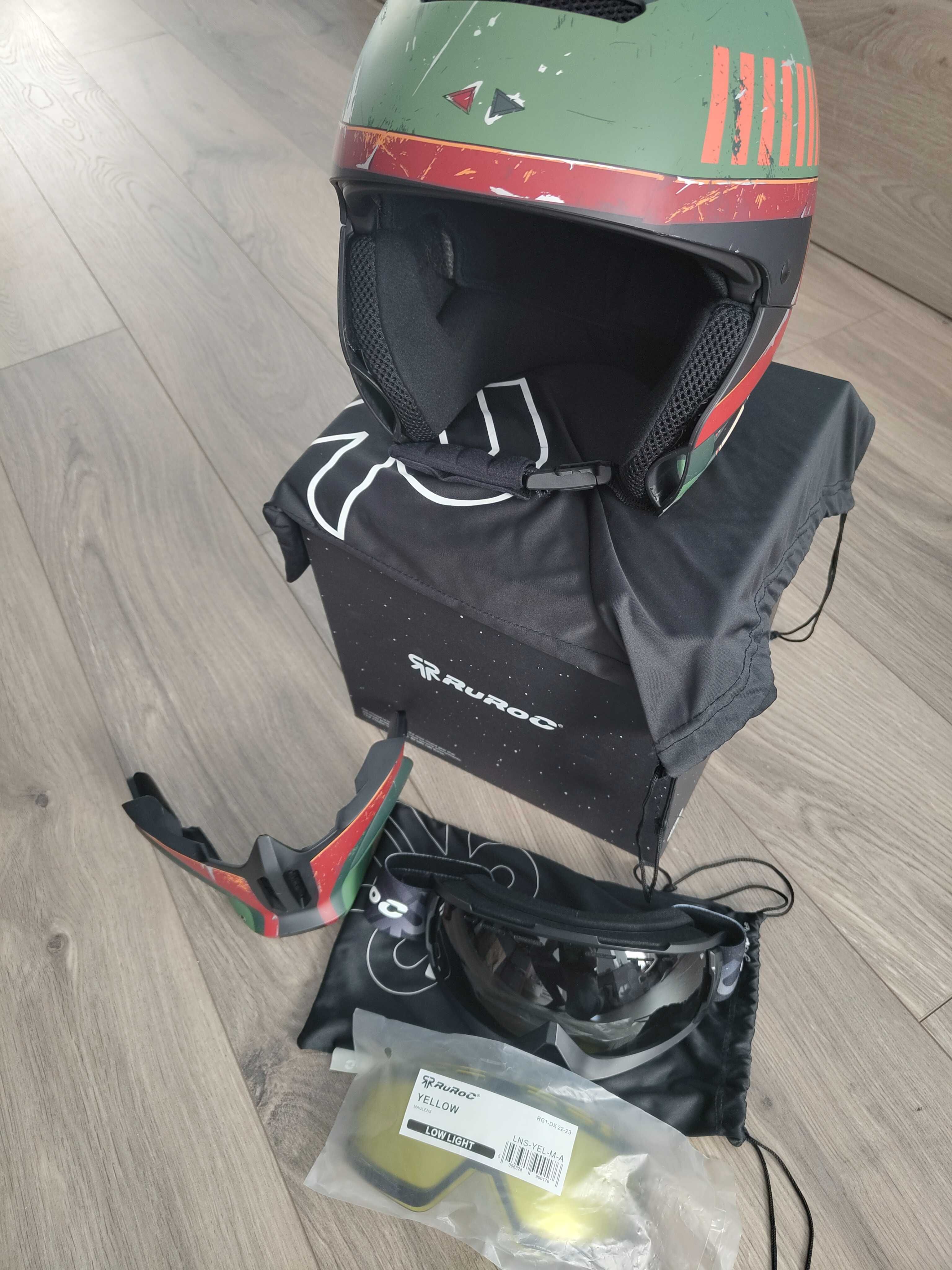 Ruroc RG1-DX Boba Fett M/L