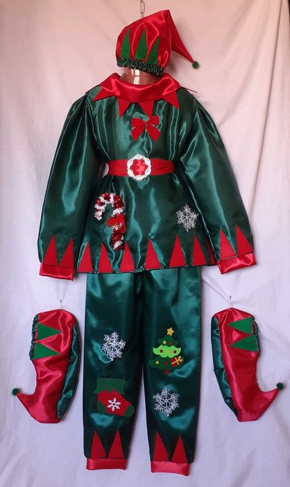 Costum Elf (Spiridus) pentru copii
