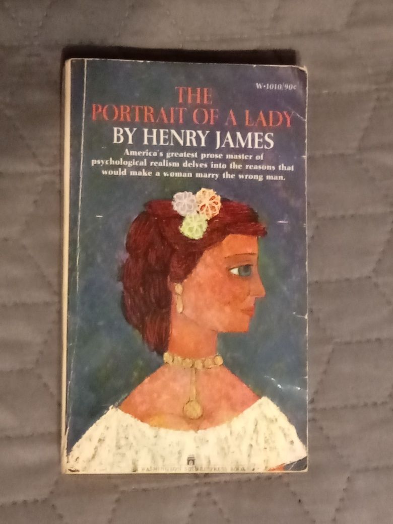 Carte in limba engleza: The portrait of a Lady by Henry James
