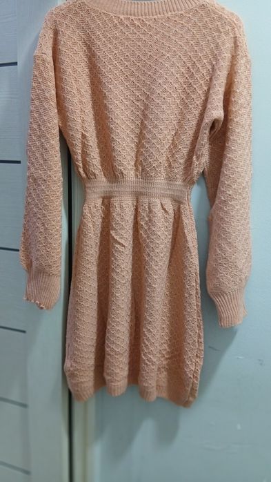 Вязаное платье женское