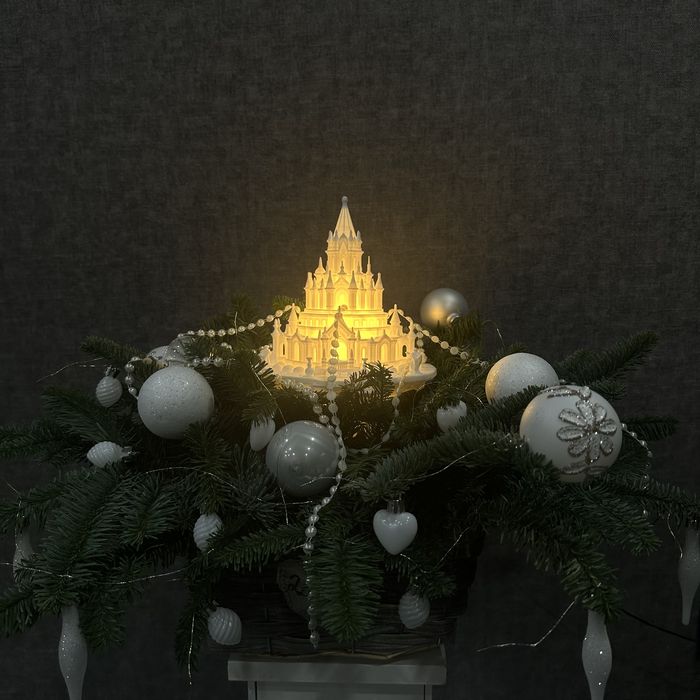 Новогодний декор Елки Подарок на Новый год