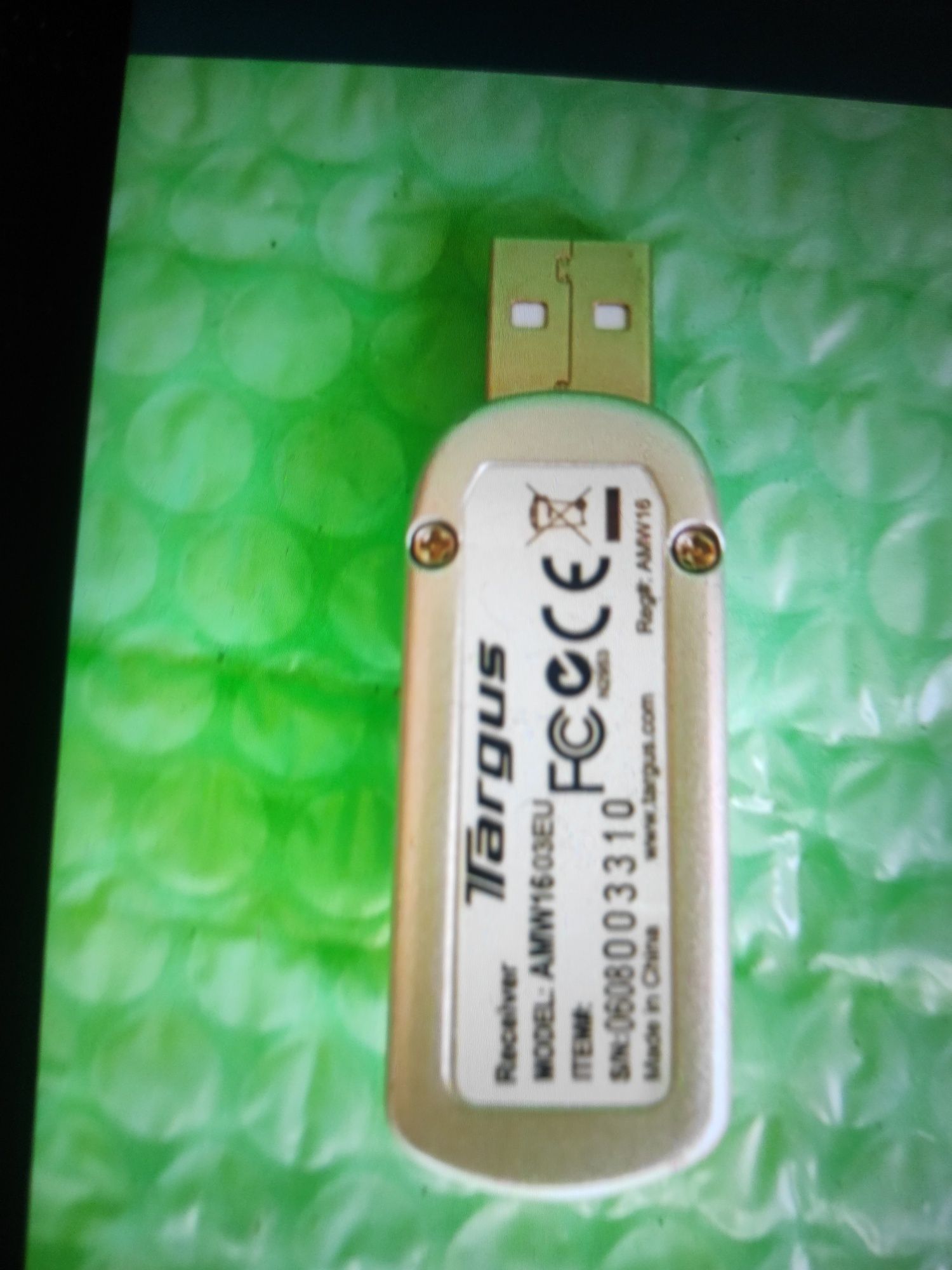 Adaptor, receptor wireless
