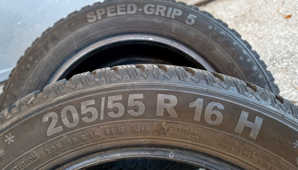 DOT 2023, 205/55/16 зимни гуми Semperit Speed-Grip 5