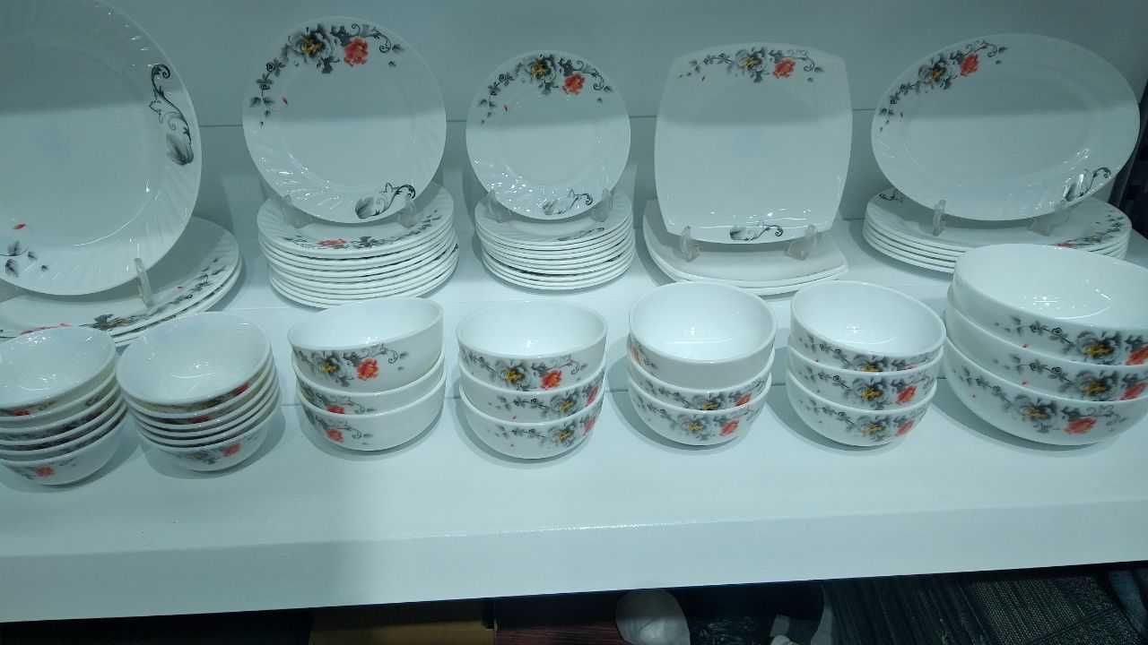 Torix набор 12 кишилик  набор посуды на 12 персон Торих