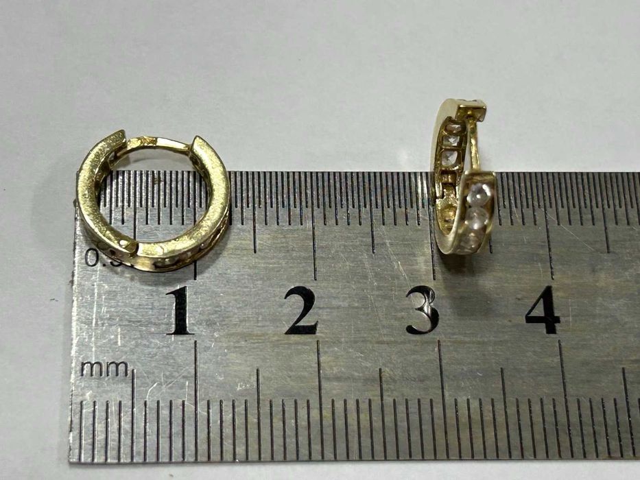 Детски Златни обеци 14 К 585 / 2,06гр.