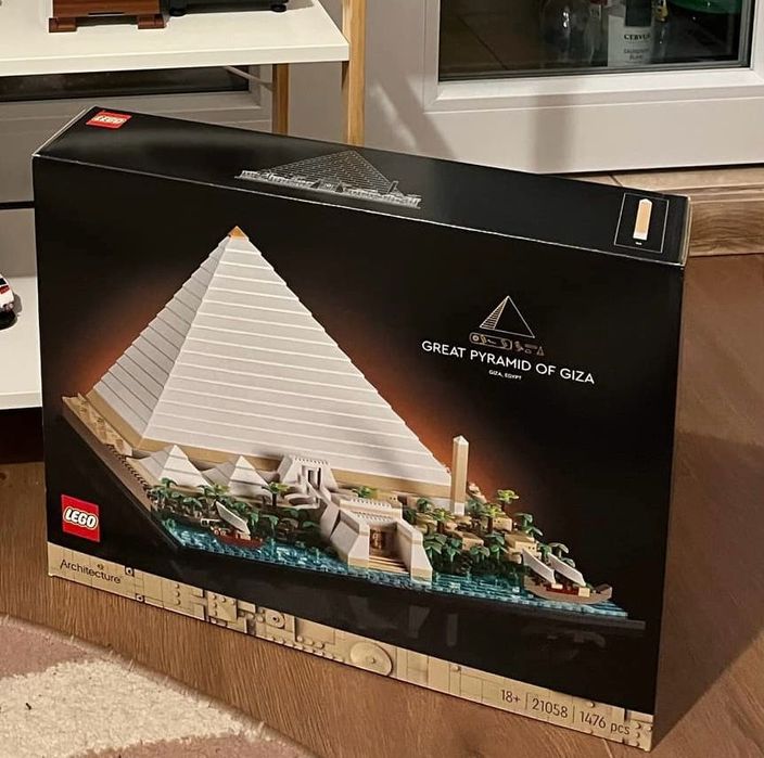 Lego architecture Pyramid of Giza