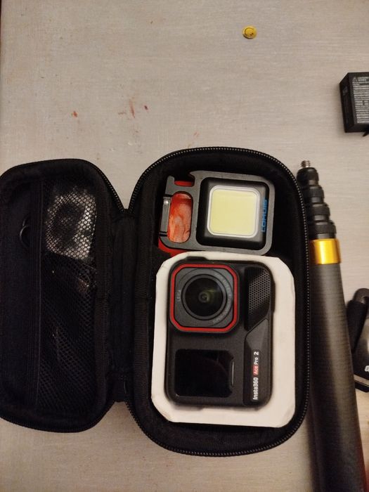 camera actiune insta ace pro 2+ card si accesorii
