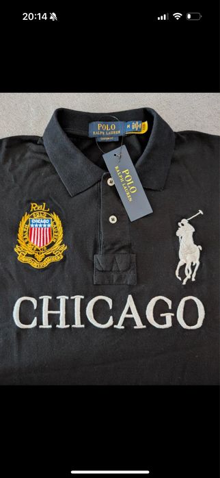 Tricou polo RalphLaurent Chief Keef Chicago