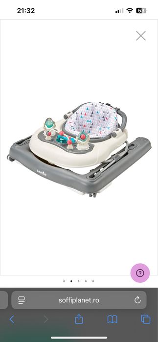 Babymoov Premergator Walker 2in1 pentru 6m+ , din zinc