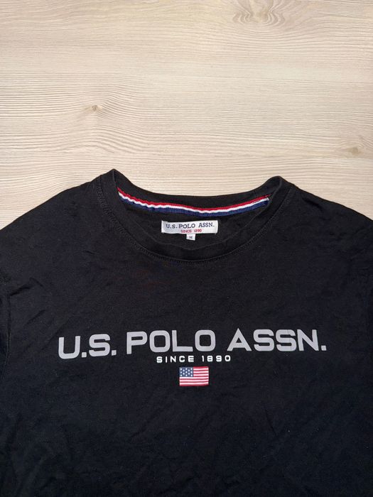 Tricou Negru U.S. Polo ASSN.