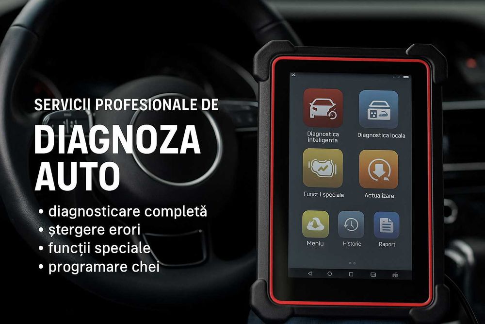 Diagnoză Auto Profesionala Multimarca, Codari, deplasare la domiciliu