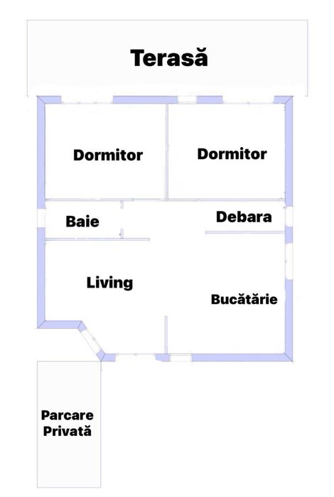 Apartament 3 camere, Parter-Zona Sucpi, Lăpuș, Decebal