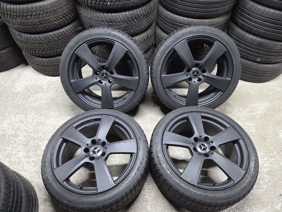 Set jante Mercedes W212 pe 18 Anvelope iarna 245/40/18