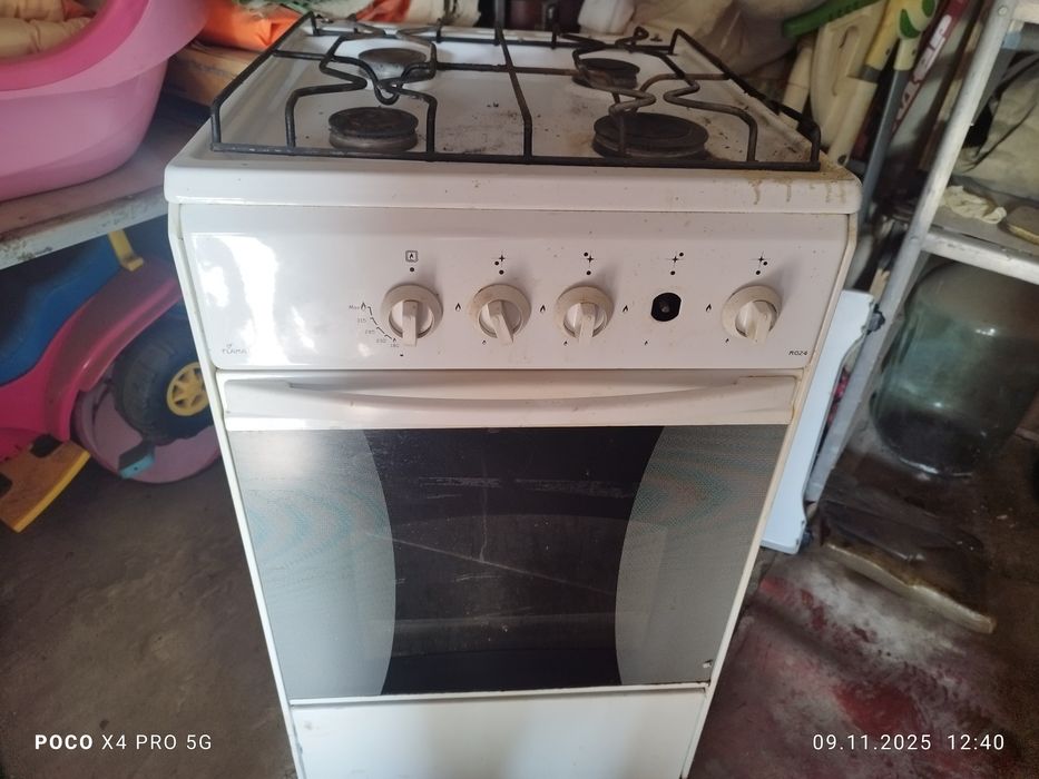 Газ плита б/у в рабочем состоянии