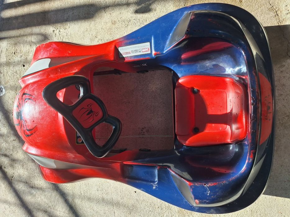 Masinuta fara pedale spiderman