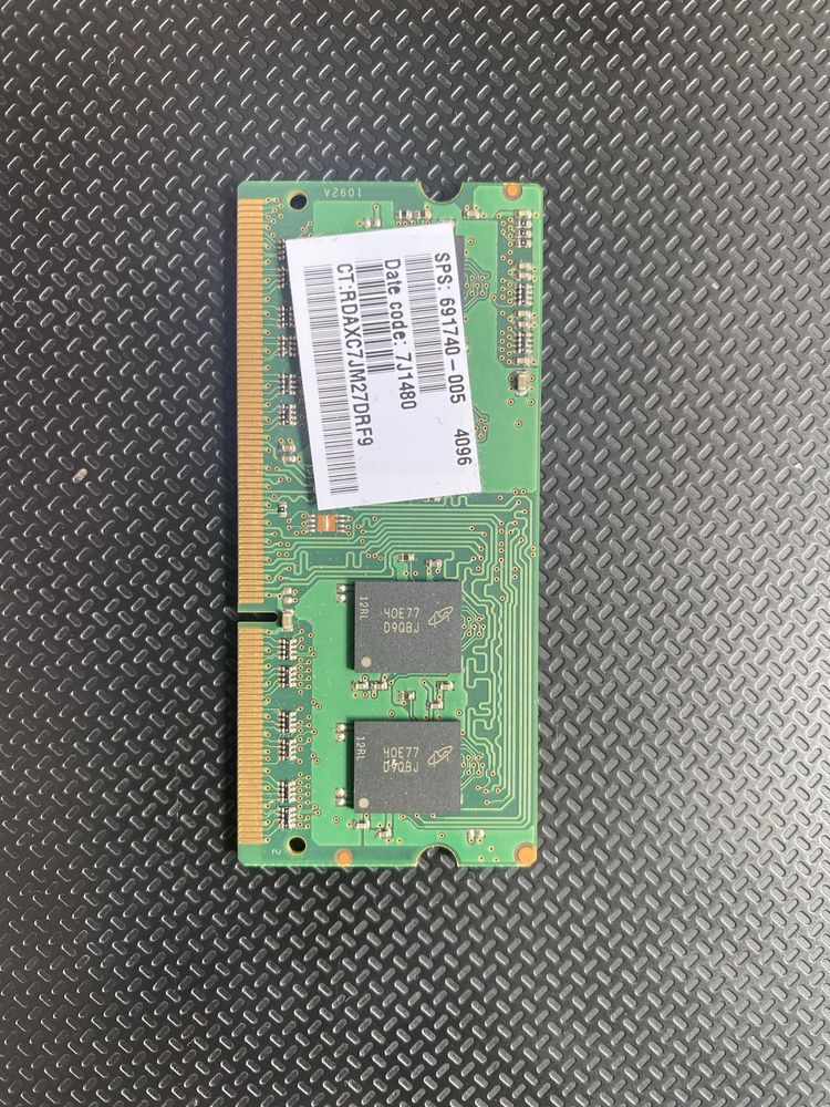 Оперативная память DDR3L 4GB 1600MHz
