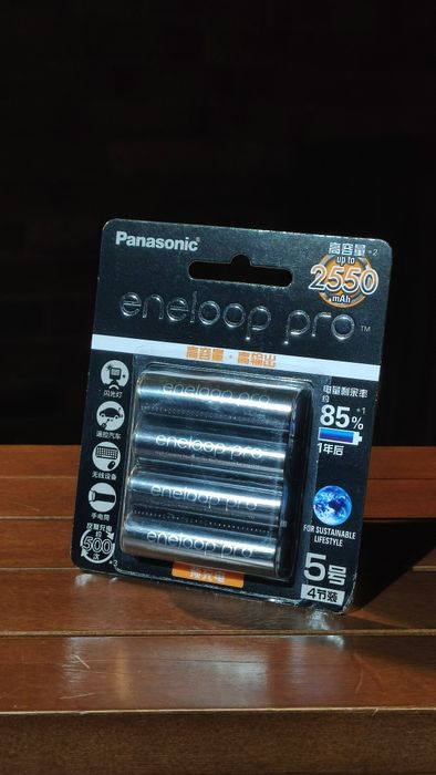 Аккумуляторные Eneloop pro 2550 батарейки пальчиковые