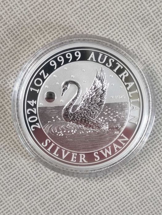 Сребърни монети от 1 тройунция 999 чисто сребро