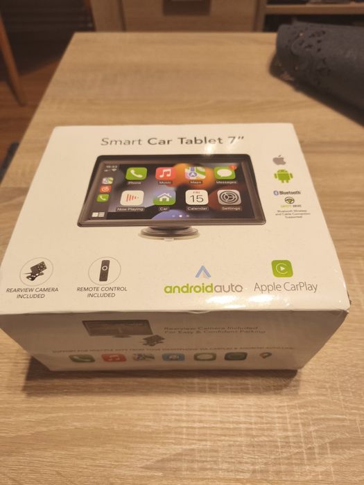 Smart Car Tablet 7” – cu Android Auto și Apple CarPlay