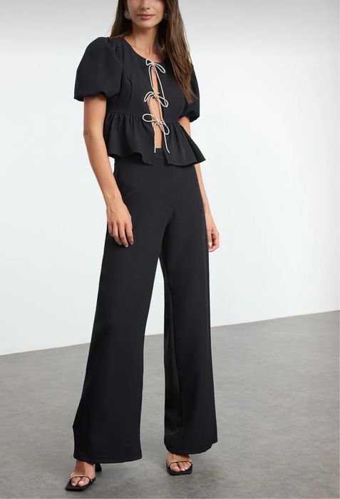 Costum elegant negru damă