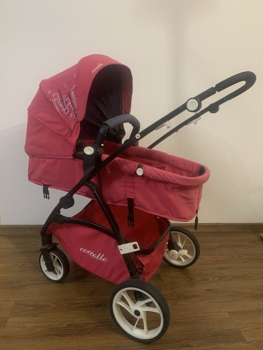 Carucior/Carut Coccolle 2 in 1 Landou-Sport Roz