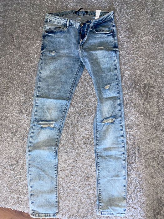 Blugi cu talie joasa-Zara