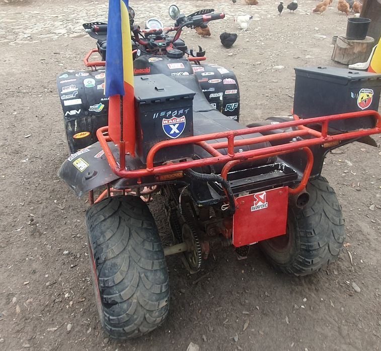 Vând atv kawasaki fără problem