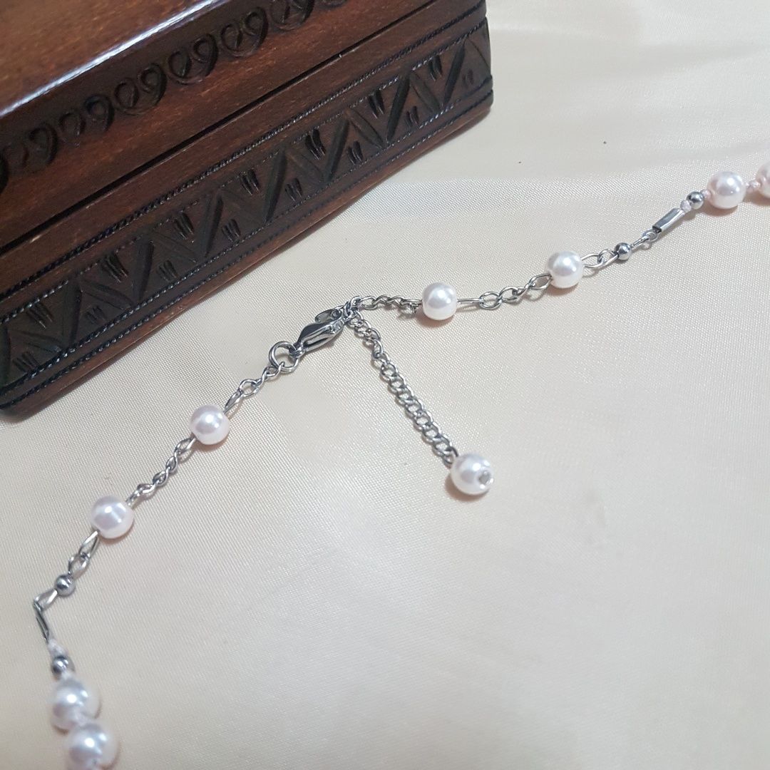 Colier handmade perle