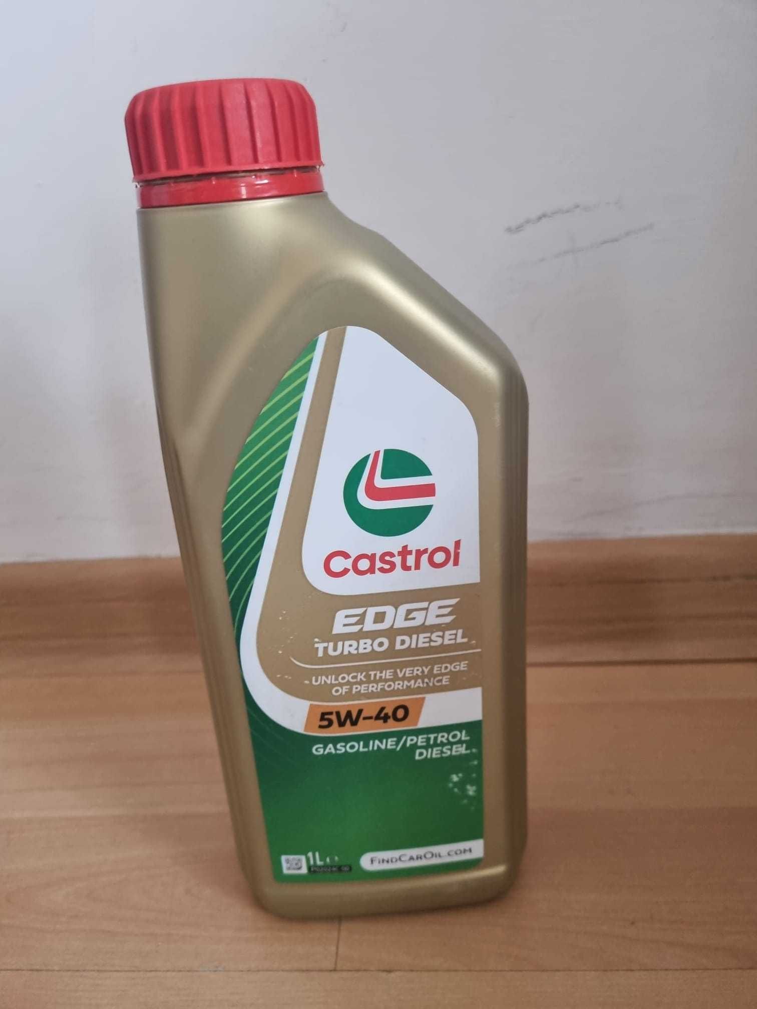 Ulei motor auto Castrol Edge Turbo Diesel 5W-40, 1L, nou, sigilat