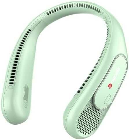 Нов Мощен преносим вентилатор за врат 3 скорости спорт лято охлаждане