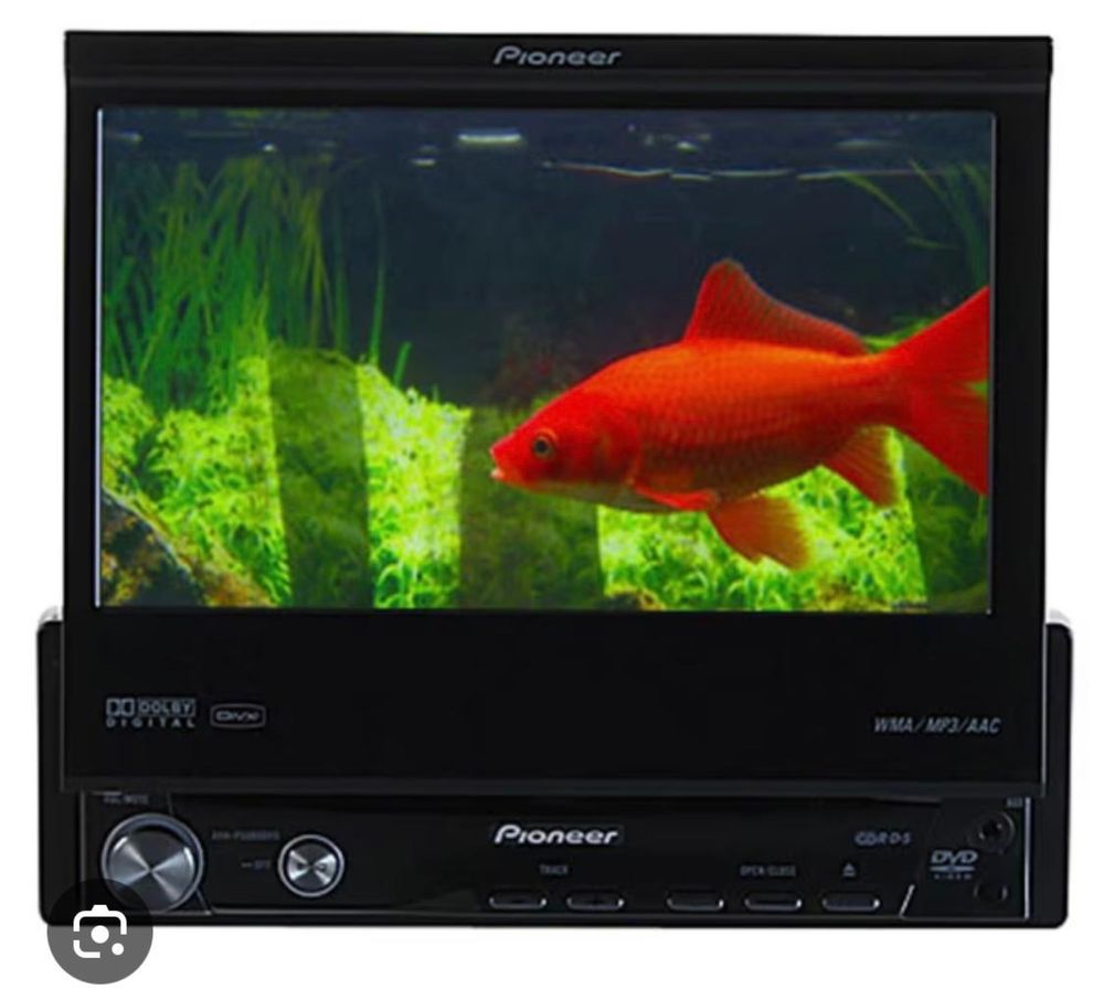 Dvd/Cd player auto Pioneer Avh P5000 ,ecran retractabil Nou