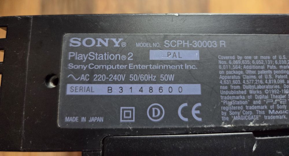 Конзола: PlayStation 2 - SCPH-30003 R - за Части