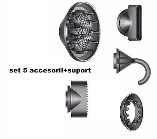Set accesorii pt.uscatoarele de par DYSON SUPERSONIC,5 bucati,noi!