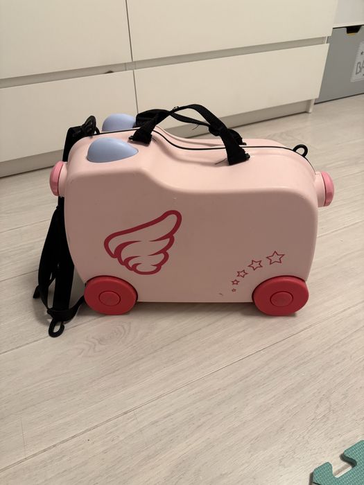 Детски куфар прасе за яздене