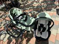 Carucior copii 3 in 1 Visoli Verde