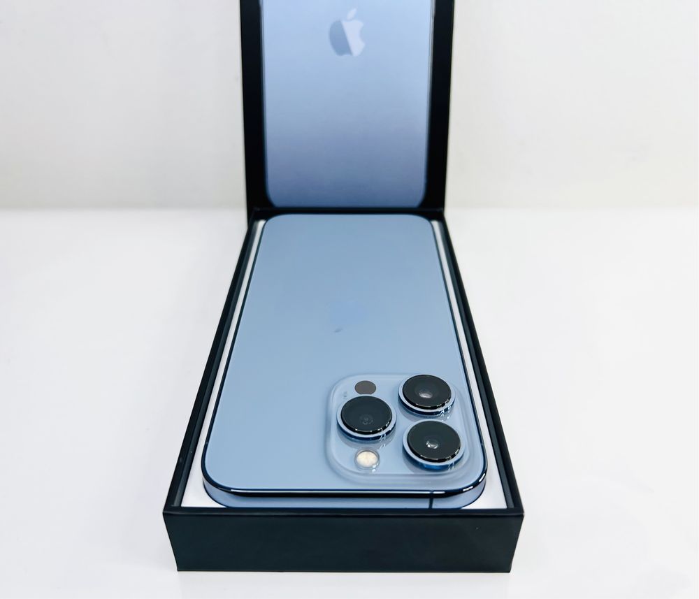 Apple iPhone 13 Pro Max 128GB Sierra Blue 92% Батерия! Гаранция!