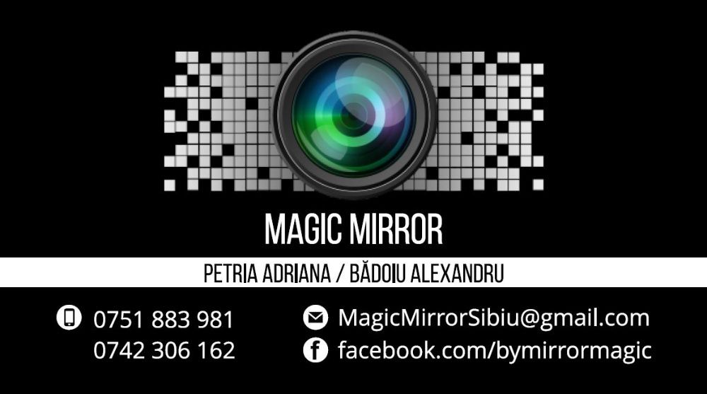 Magic Mirror - Oglinda Magica - Oglinda Fermecata - Cabina Photobooth