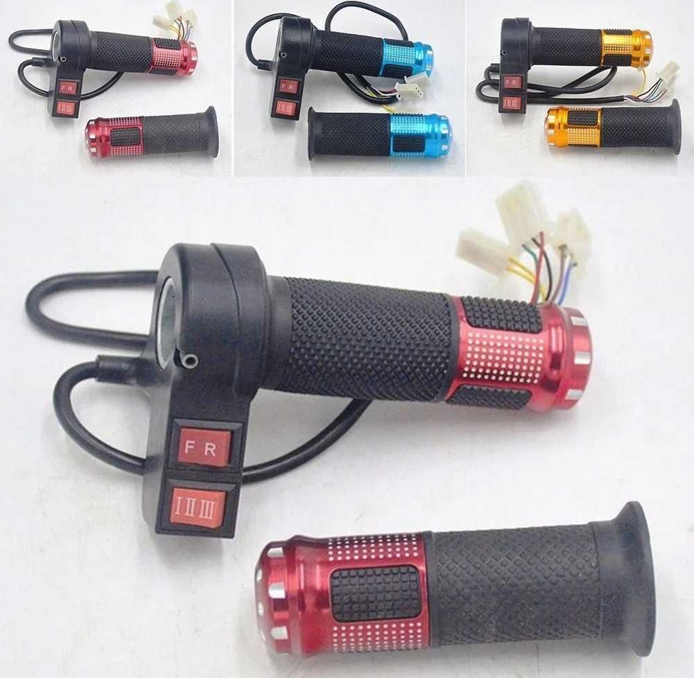 Acceleratie bicicleta electrica 24V/36/48V/64V/72V. 3 viteze 2 sensuri
