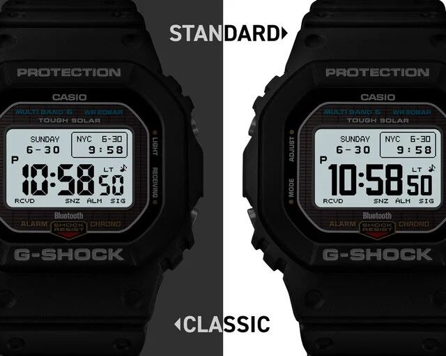 G-Shock BX-5600-1JF MIP Display Bluetooth