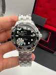 Omega seamaster diver 300m Silver black2
