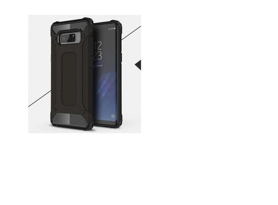 Huse Antisoc + Folie ecran SAMSUNG Galaxy NOTE 8 modele premium