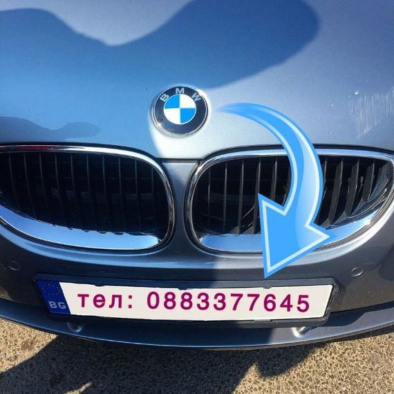 Алуминиева емблема за БМВ BMW 82, 78, 74, 68, 60, 56, 45 и 11мм