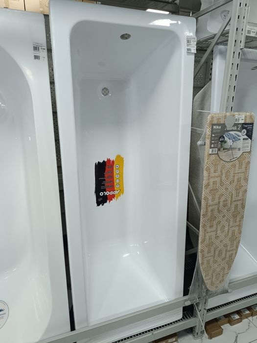 Белоснежная ванна по выгодным ценам