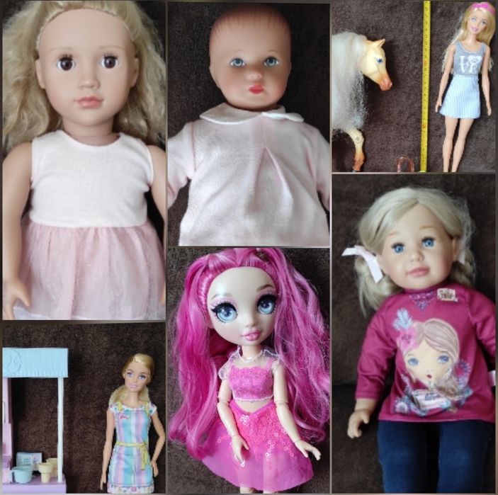 Няколко различни кукли - Barbie, Battat, Käthe Kruse, Zapf Creation