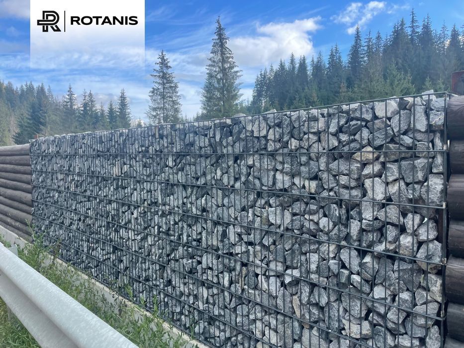 Piatra concasata pentru garduri gabion