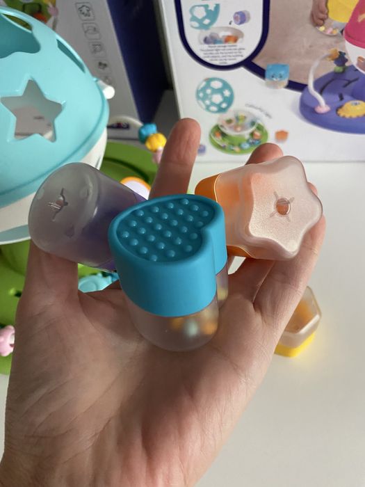 Бебешка играчка сфера Космос - сортер, формички, лабиринт, музика,