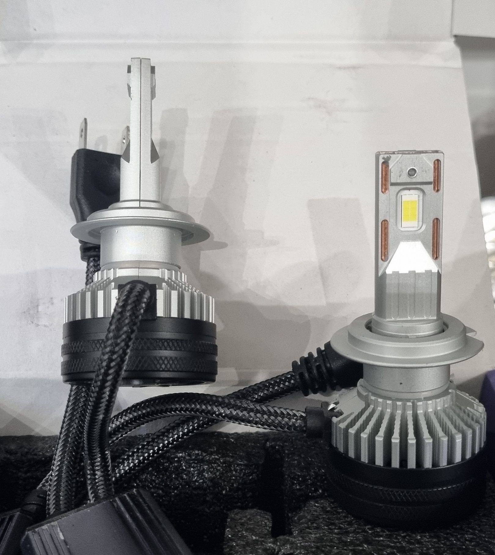 Bec becuri kit LED leduri H7 190w 70.000 lumeni 6000k far faruri