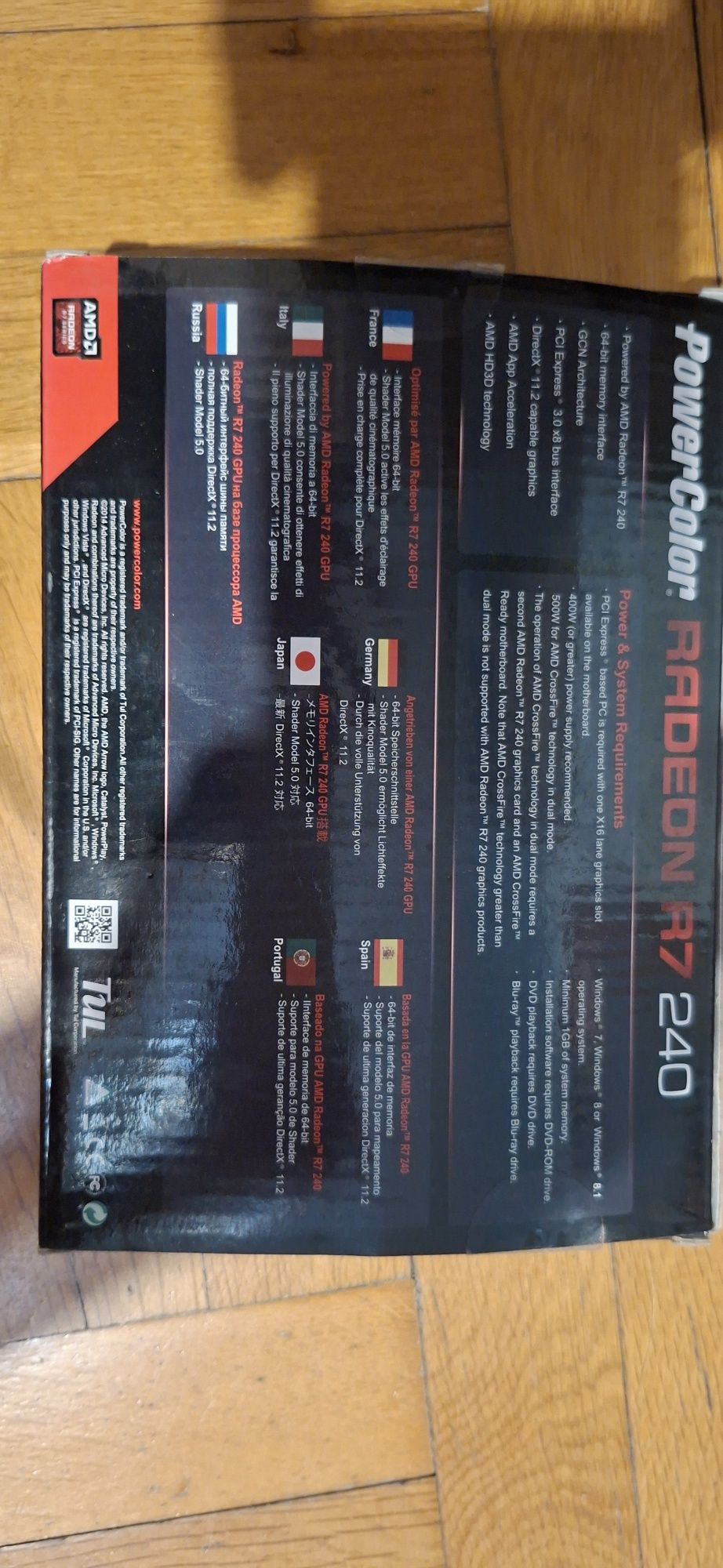 Видео карта Radeon R7 240 2GB