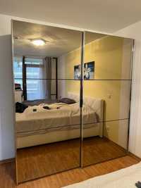 Dressing/Dulap 200/220/65 cm 2 uși culisante oglindă
